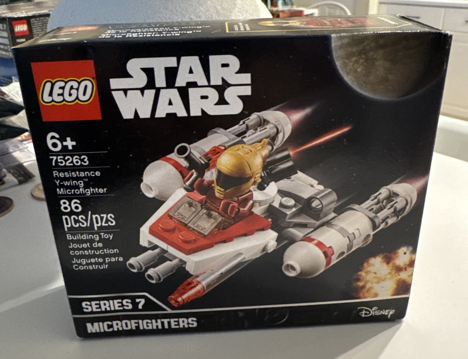 Listing photo for LEGO Star Wars: Resistance Y-Wing Microfighter (75263) NEW SEALED