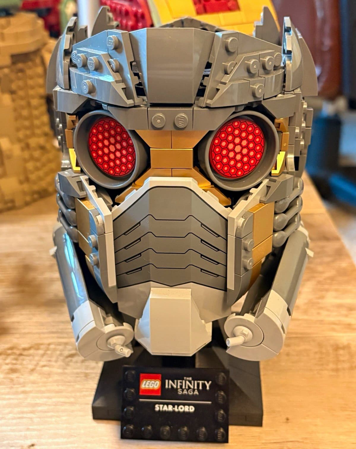 Listing photo for LEGO Marvel Infinity Saga Star-Lord's Helmet 76251 602 pcs With manual
