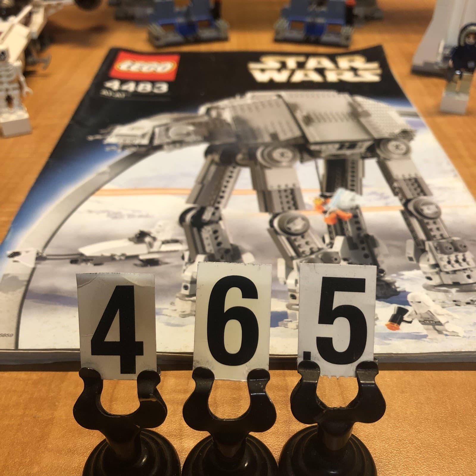 Listing photo for lego star wars 4483 ++8085, 8083