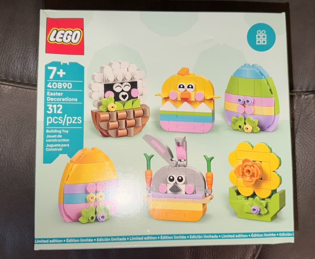 Listing photo for LEGO 40890 Easter Decorations - Limited Edition GWP Promo Set - Brand New
