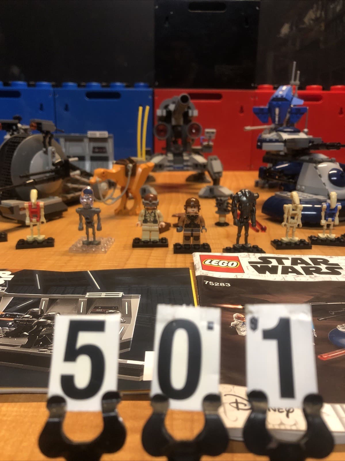 Listing photo for lego star wars , TANKS. 7869, 75015,75324,75283