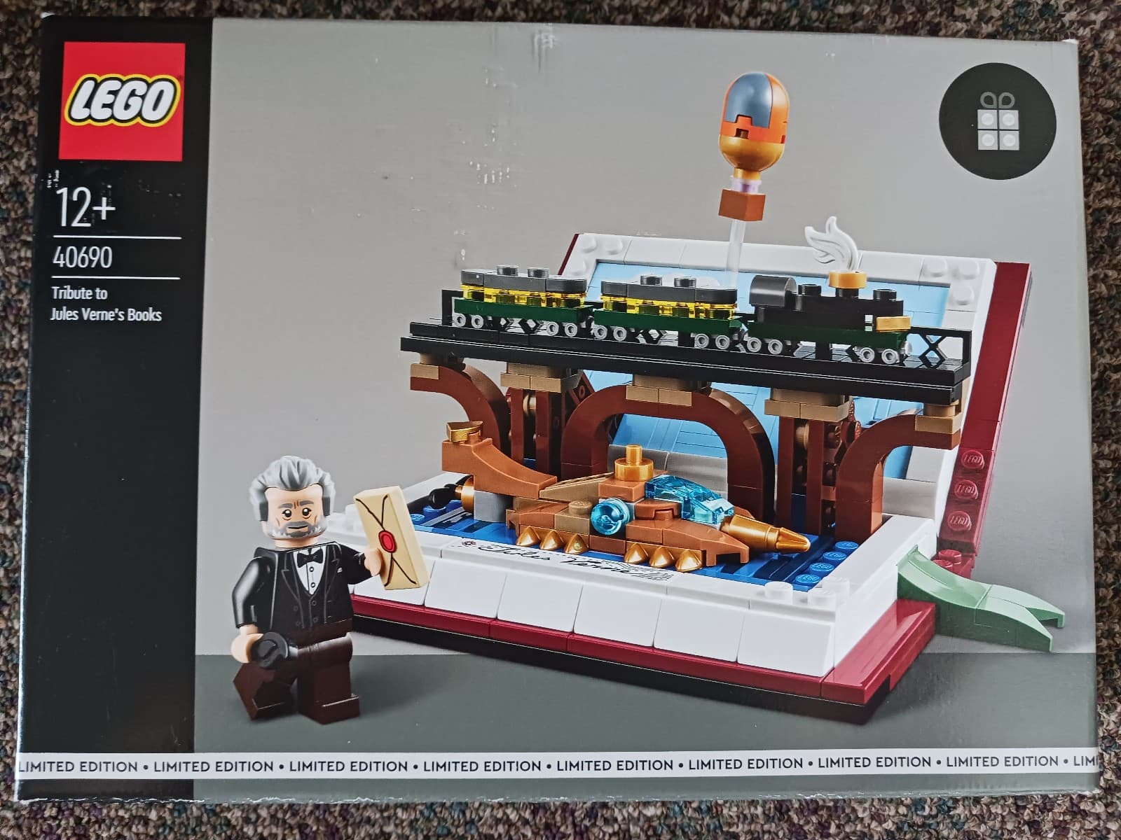Listing photo for LEGO 40690 Tribute to Jules Verne's Books - GWP - Brand New Boxed