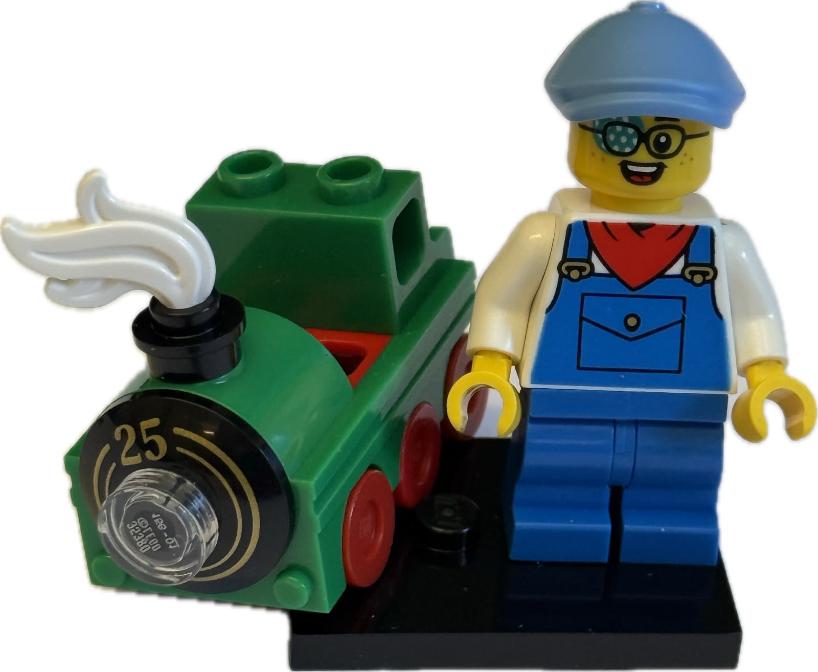 Listing photo for Lego Minifigure MINIFIG LEGO Series 25 Collectible Minifigures 71045 - Train Kid