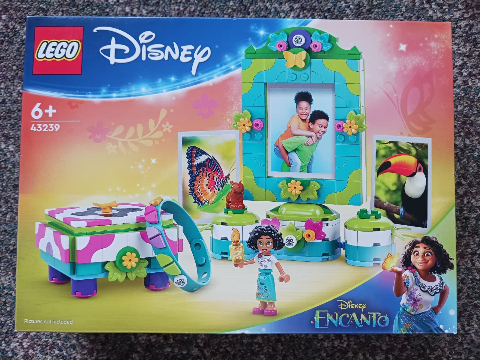 Listing photo for LEGO 43239 Disney Encanto Mirabel Photo Frame and Jewellery Box - NEW SEALED