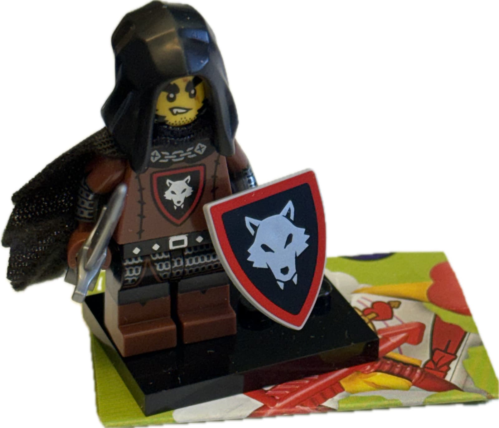 Listing photo for Lego Minifigure MINIFIG LEGO Wolfpack Beastmaster Collectible Minifigure Series