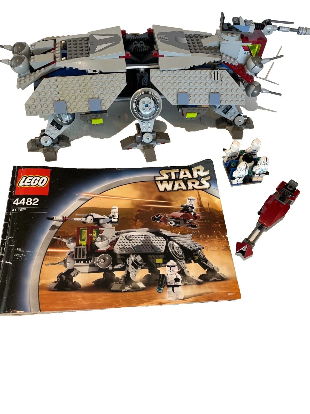 Listing photo for LEGO Star Wars: AT-TE (4482) Complete with Instructions and Mini Figures No Box