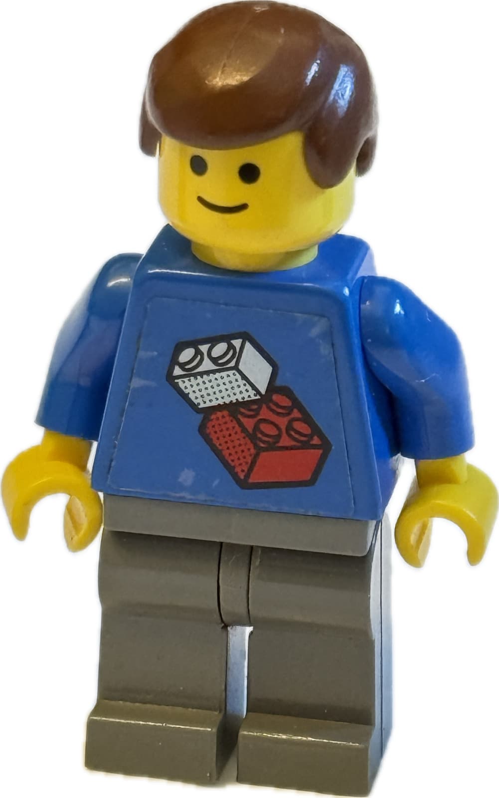 Listing photo for Lego MINIFIGURES LEGO Soccer Player - World Team Player Bricks Logo Sticker