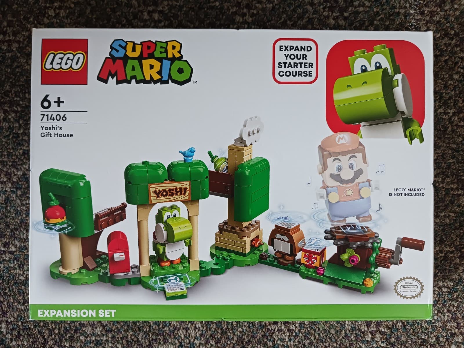 Listing photo for LEGO Super Mario: Yoshi's Gift House (71406)