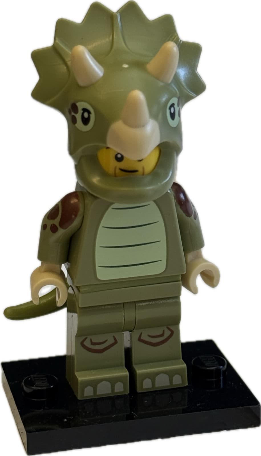 Listing photo for Lego Minifigure MINIFIG LEGO Minifigures Series 25: Triceratops Costume 71045 ..