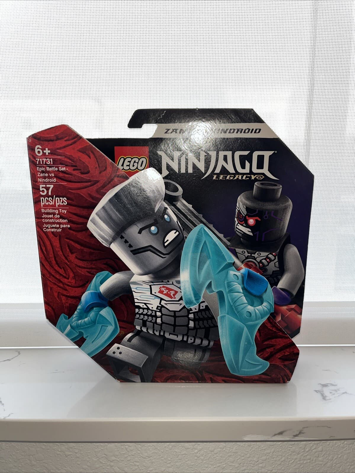 Listing photo for LEGO NINJAGO Epic Battle Set Zane vs. Nindroid 71731 NEW Retired Nice
