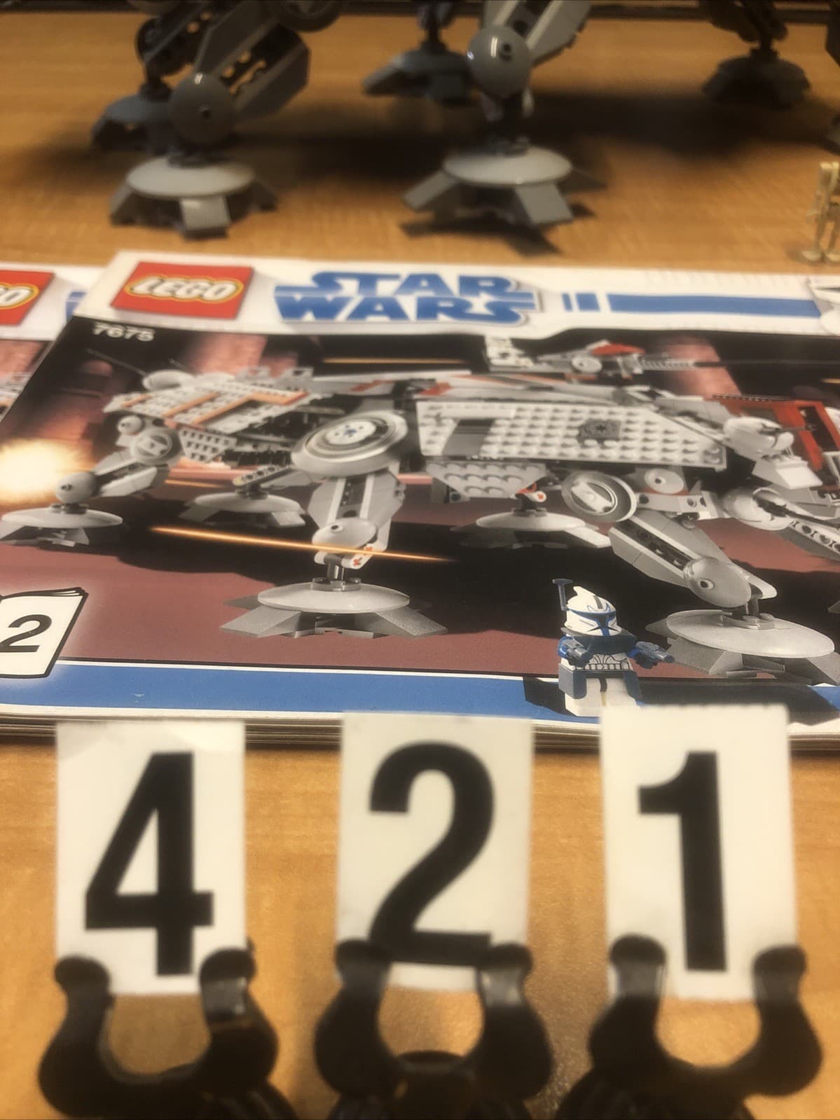 Listing photo for lego star wars 7675 at te walker, 7748