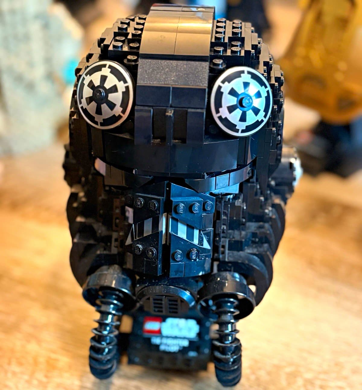 Listing photo for LEGO Star Wars TIE Fighter Pilot Helmet 75274 724 pcs With Box and instructions