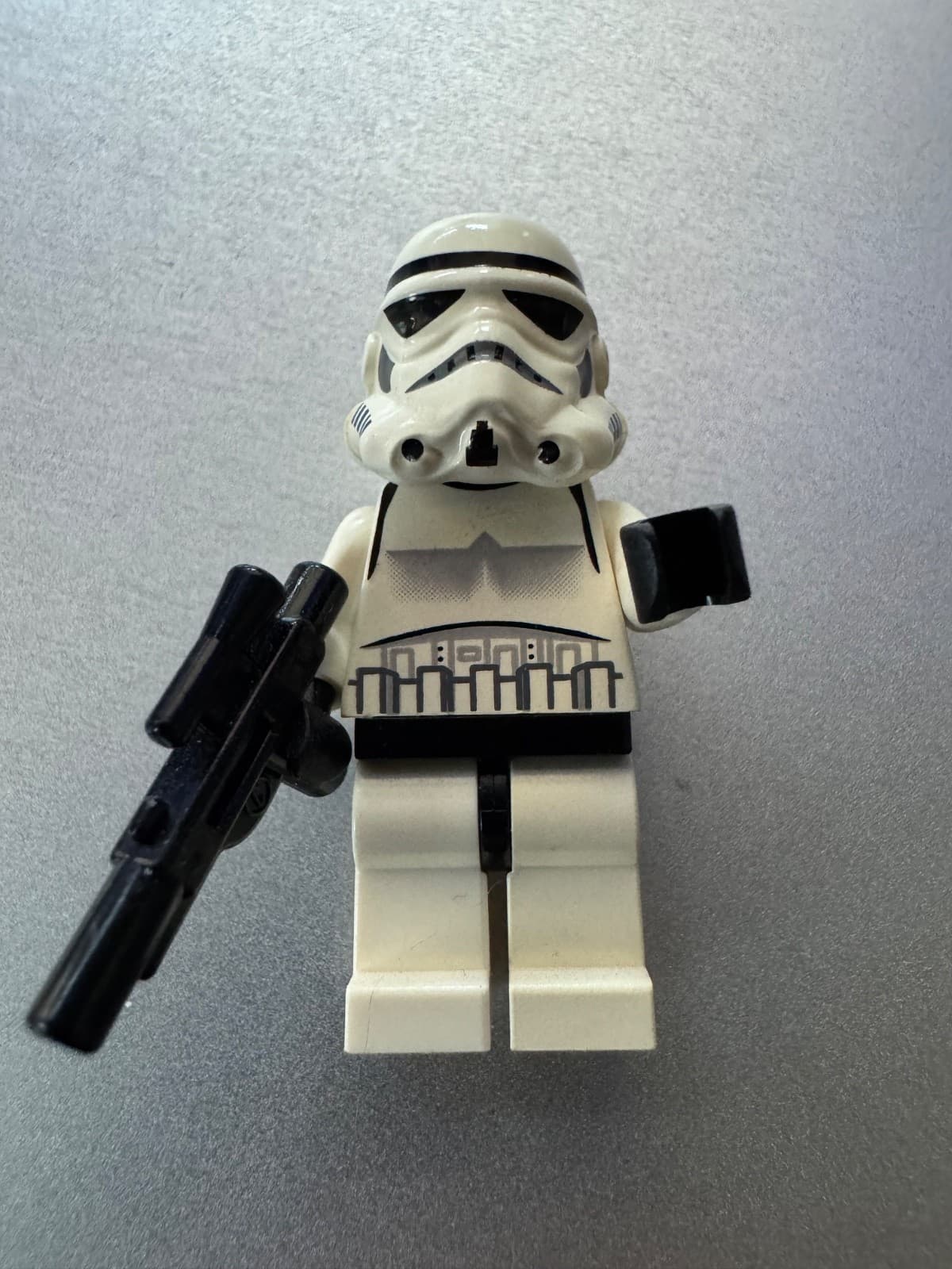Listing photo for Imperial Stormtrooper W/Blaster Minifigure Lego Star Wars sw0036b - retired
