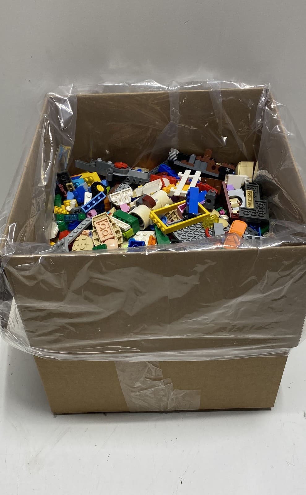 Listing photo for LEGO Bulk Lot Building Bricks Mixed Pieces 3.5 lbs Assorted Plates Tires Parts