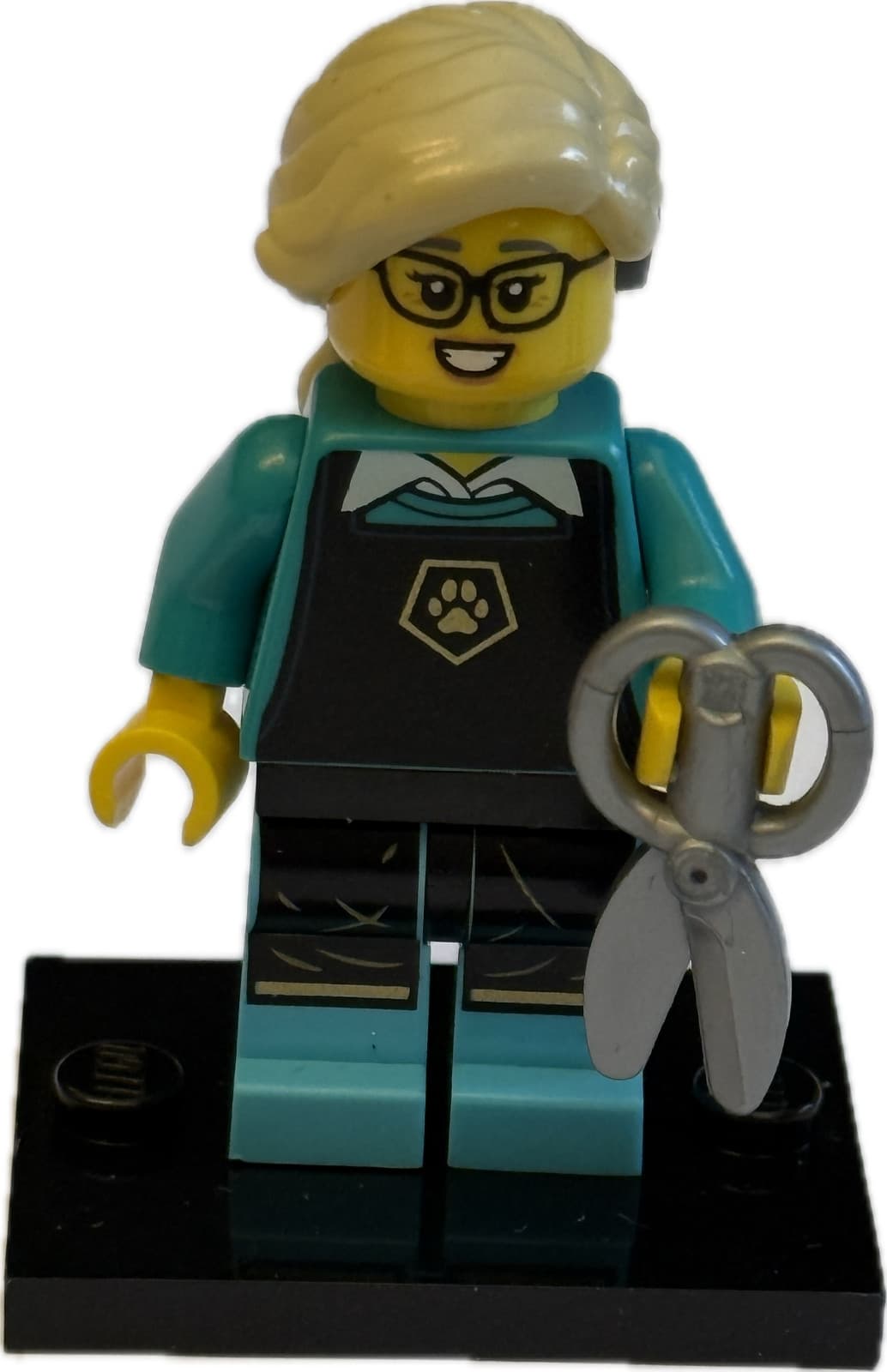 Listing photo for Lego Minifigure MINIFIG LEGO Collectible Minifigure Series 25 Pet Groomer