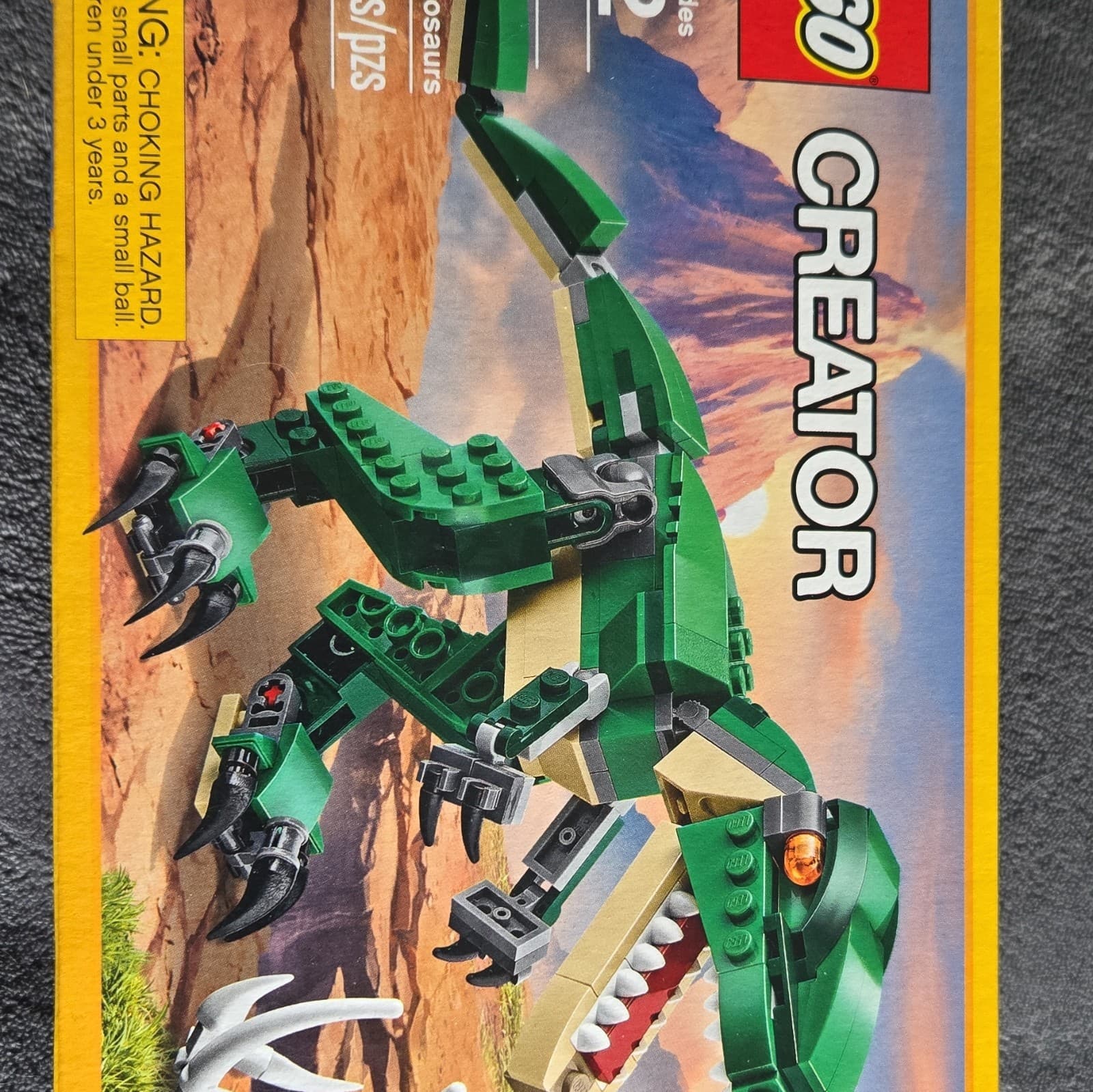 Listing photo for LEGO Creator Mighty Dinosaurs 31058 3 in 1 Set, 174 Pieces, Boxed