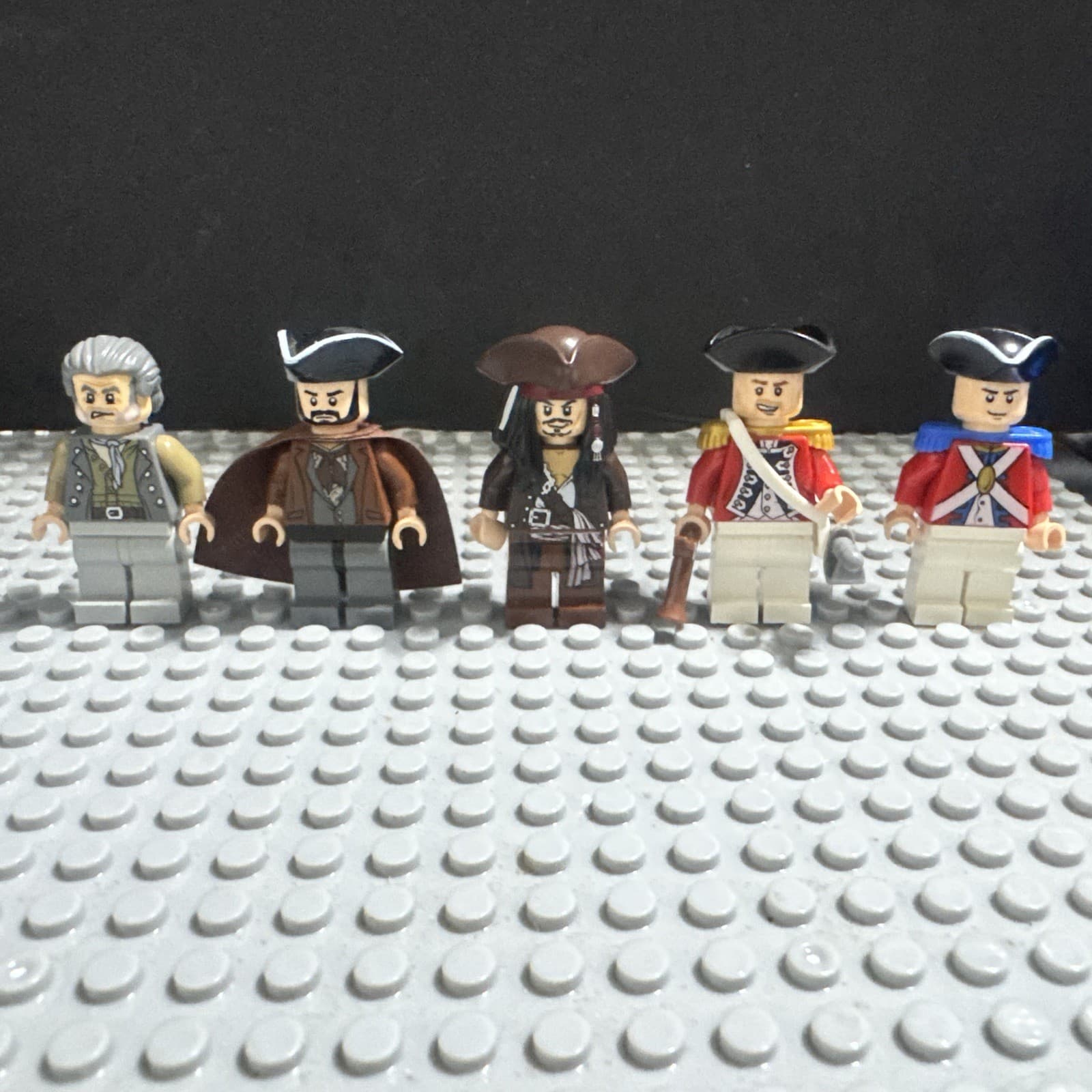 Listing photo for Lot of 5 Lego Pirates of the Caribbean Minifigures