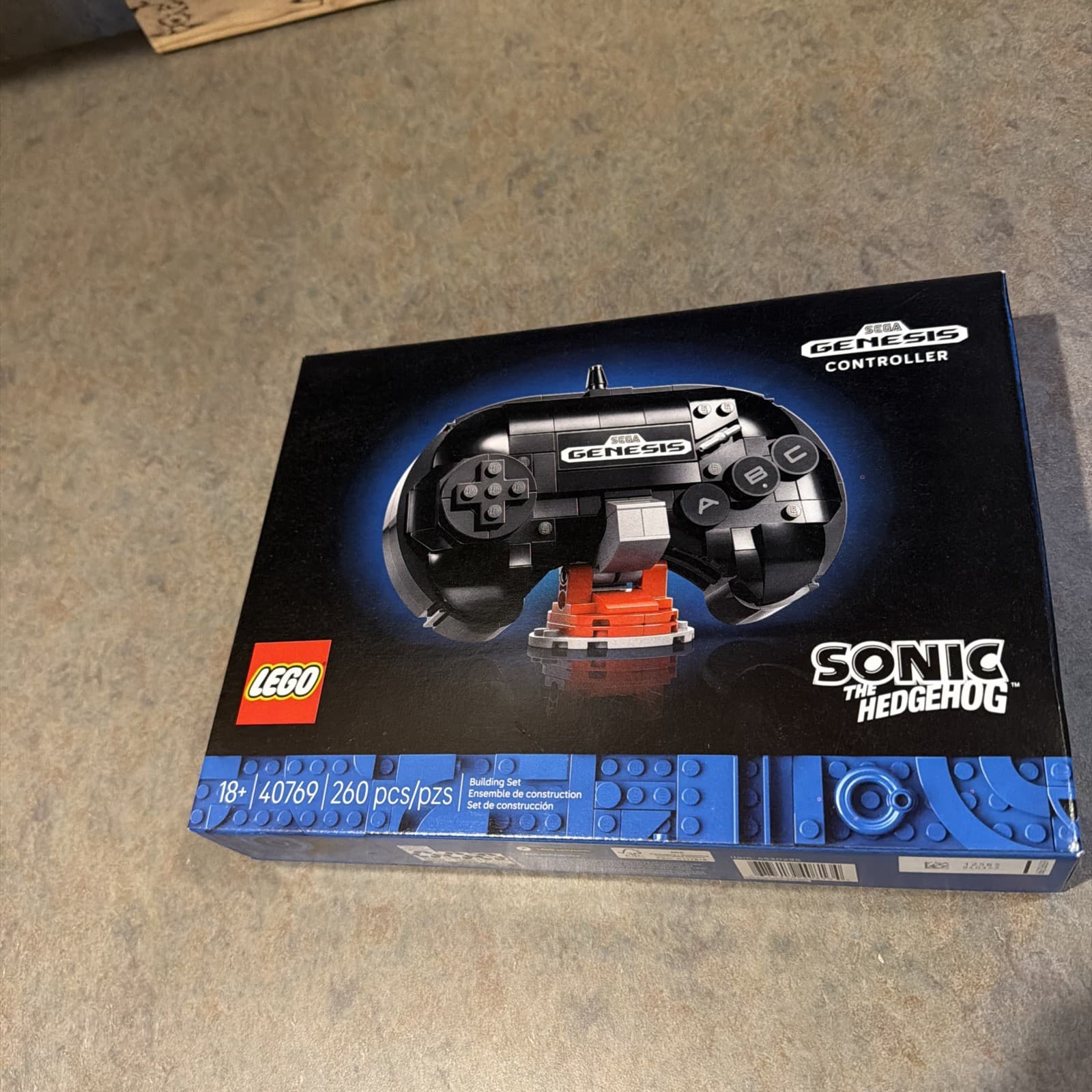 Listing photo for Lego Sega Genesis Controller 40769 Sonic the Hedgehog NEW SEALED BOX NSB