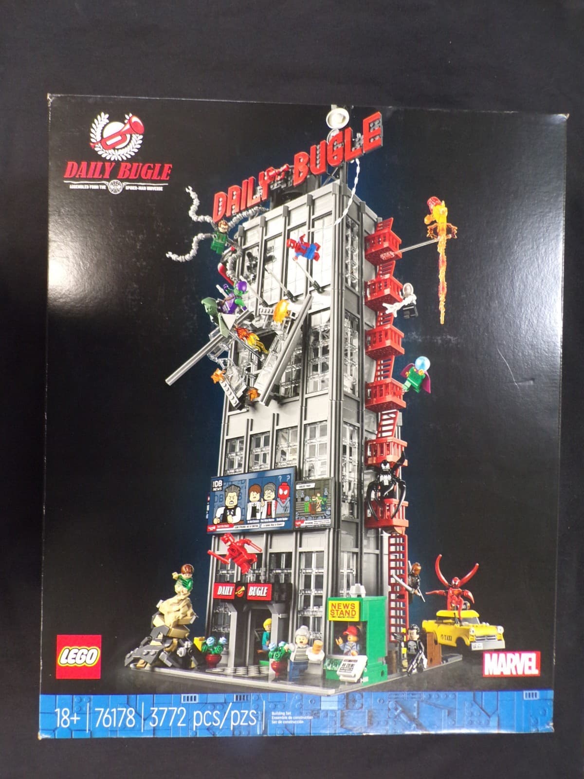 Listing photo for THE DAILY BUGLE LEGO MARVEL SPIDER-MAN SET #76178 3772 PCS NEW FACTORY SEALED