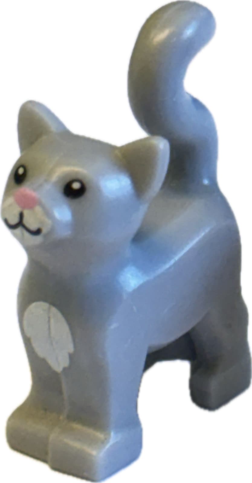 Listing photo for Lego MINIFIGURES LEGO Cat Kitten Animal Gray Standing Cat combine post save