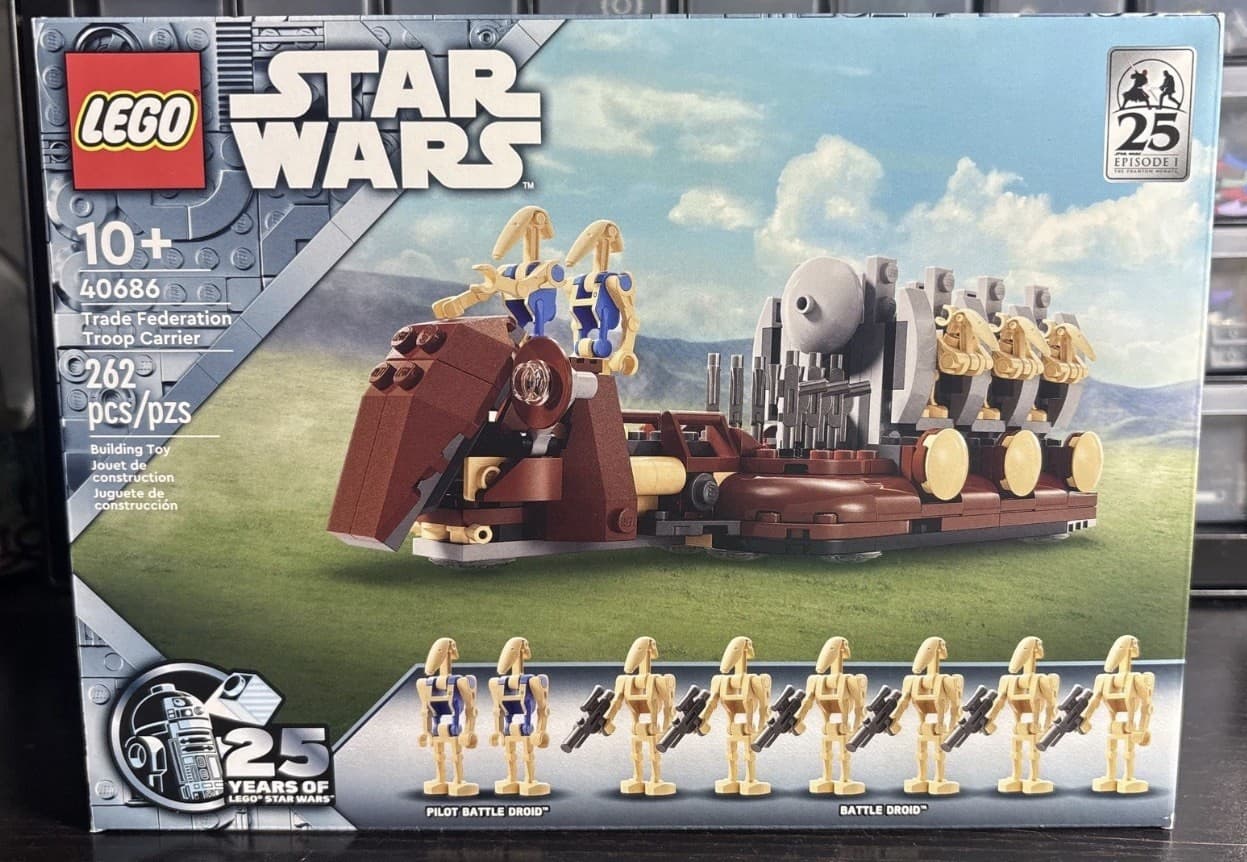 Listing photo for LEGO Star Wars 40686 Trade Federation Troop Carrier - 25th Anniversary Set NISB