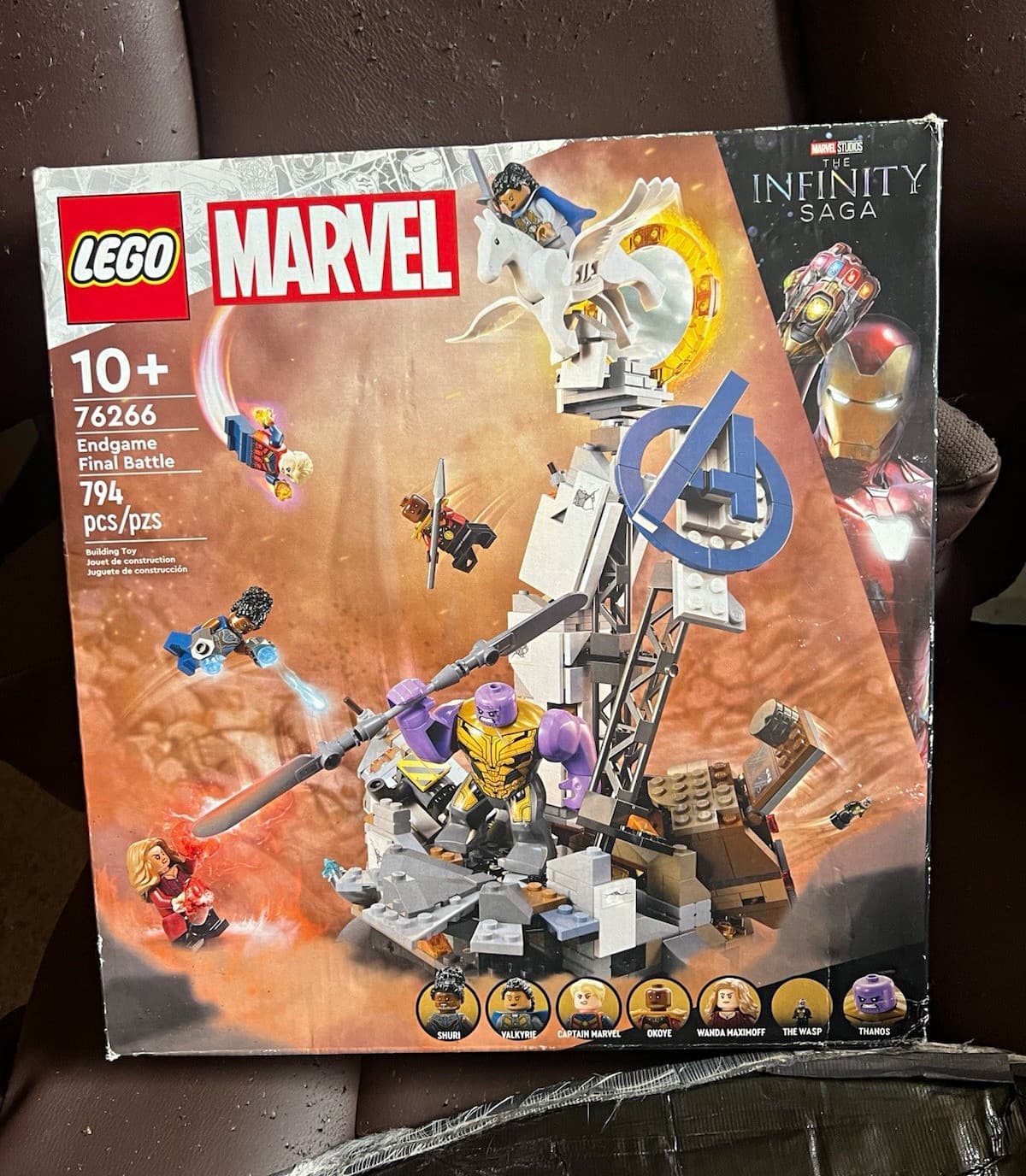 Listing photo for LEGO Marvel 76266 Endgame Final Battle The Infinity Saga Set 794 Pieces RETIRED