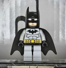 Listing photo for LEGO Batman Minifigure w/ Cape - DC Superheroes Batman Subtheme, 1 Piece