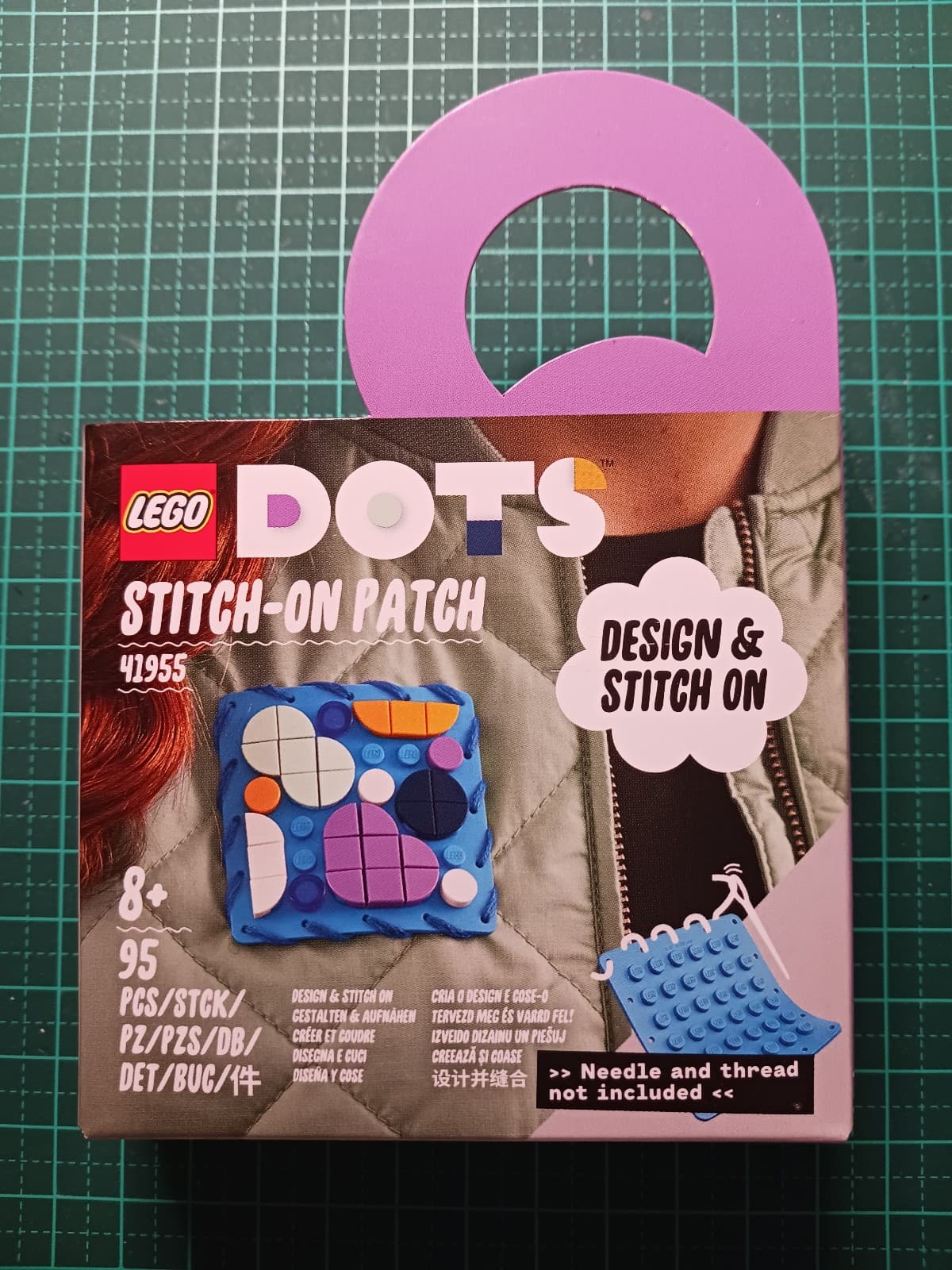Listing photo for LEGO DOTS: Stitch-on Patch (41955)