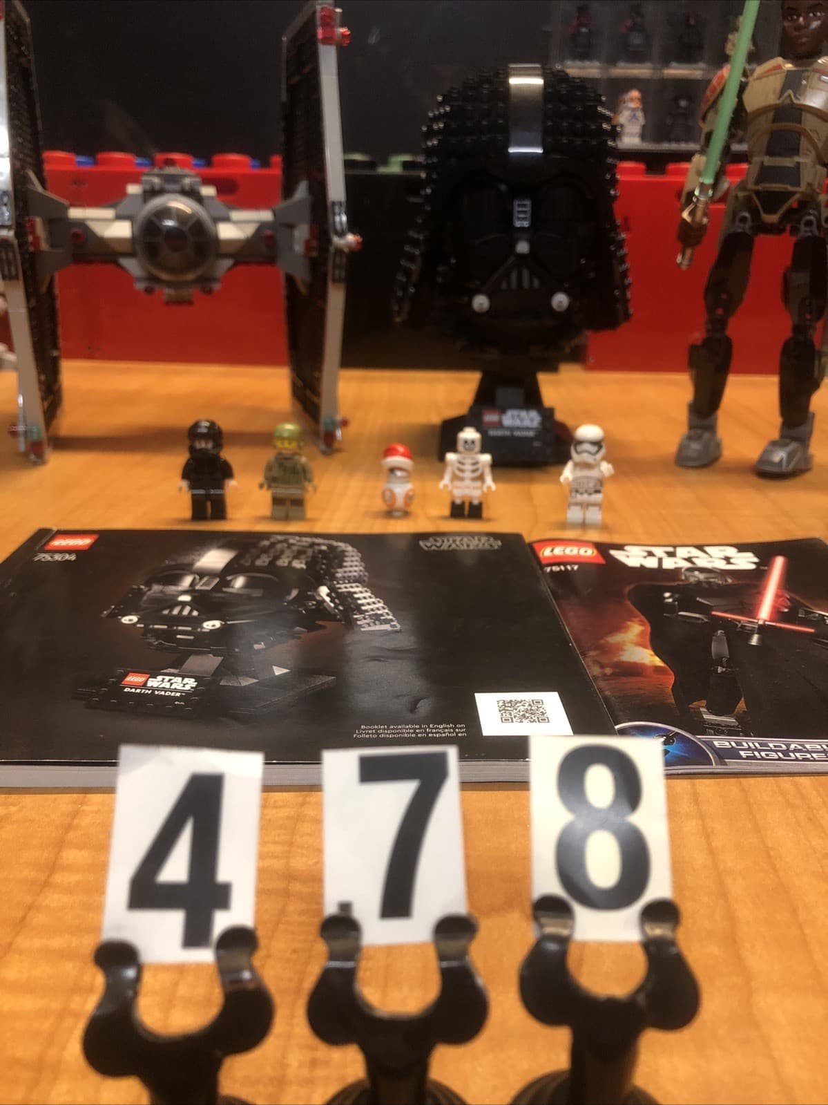 Listing photo for lego star wars Mix Lot 9492,75304,75117++