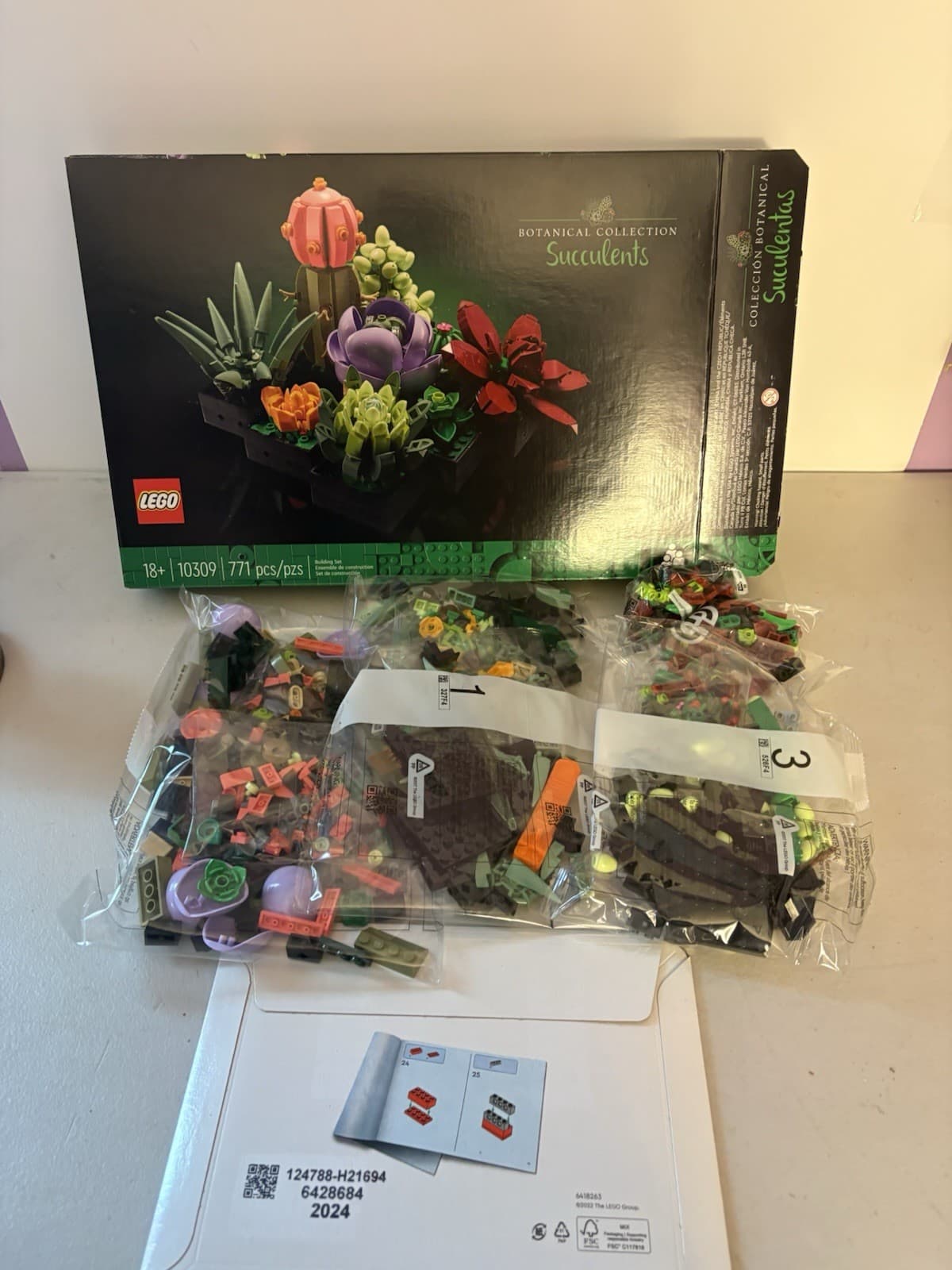 Listing photo for LEGO Succulents Botanical Collection 10309 Brand New Cactus Plants 771 Pieces