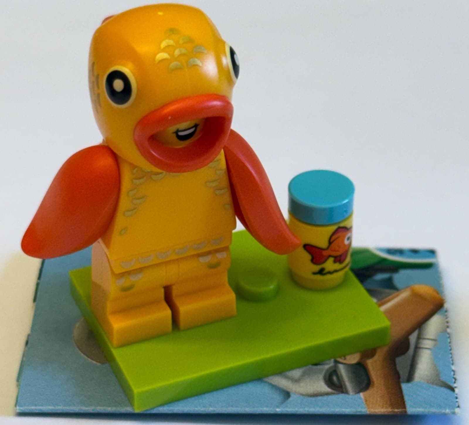 Listing photo for LEGO Animals Series 28 Goldfish Costume Minifigure