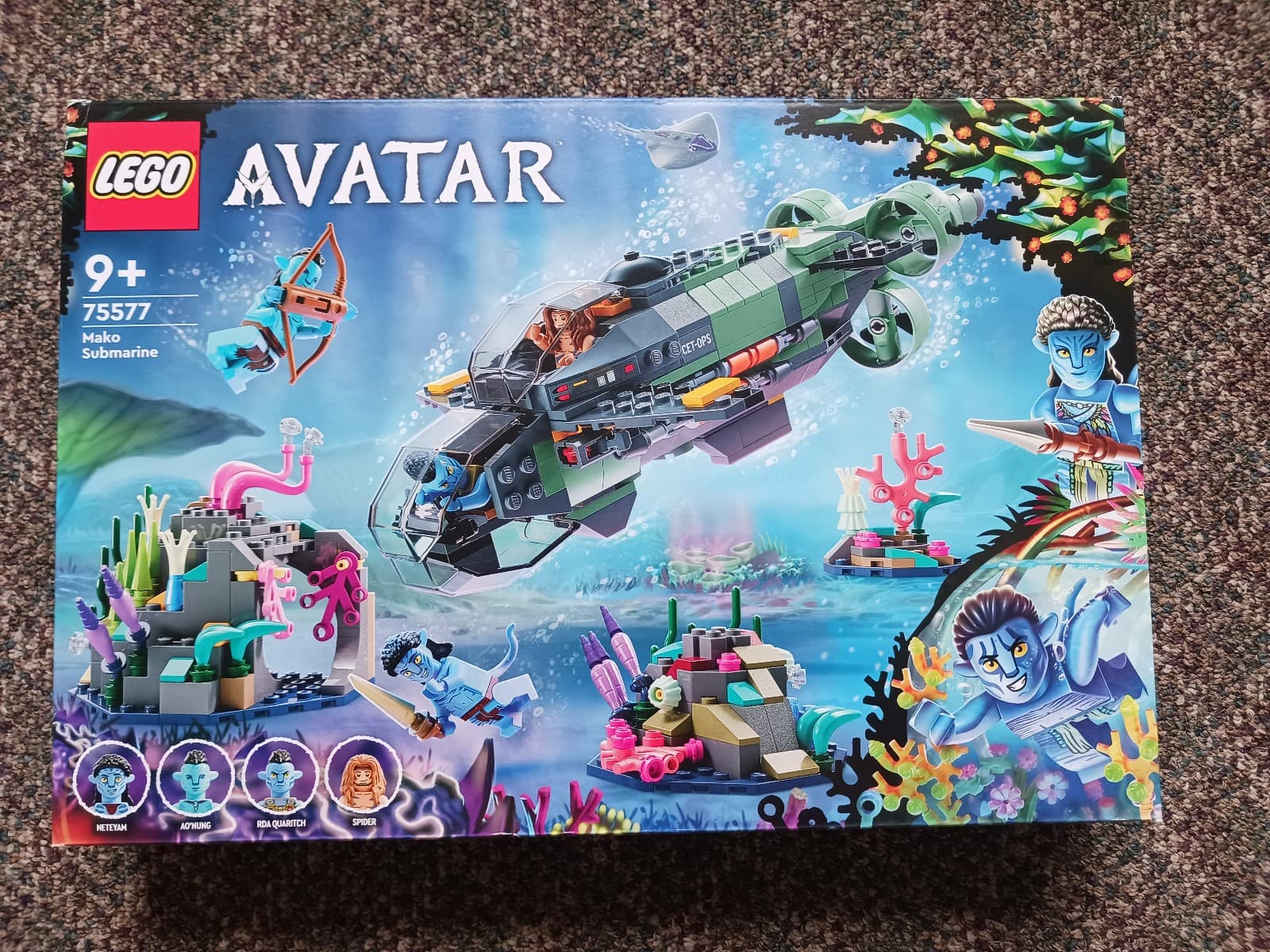 Listing photo for LEGO Avatar: Mako Submarine (75577)