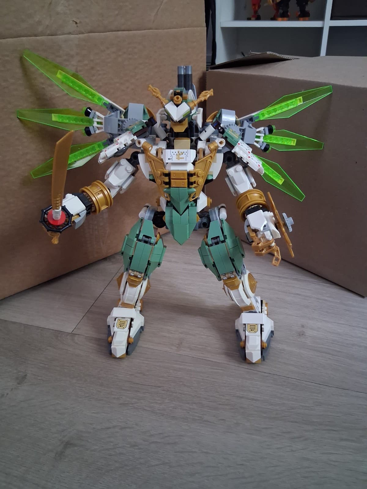 Listing photo for LEGO NINJAGO: Lloyd's Titan Mech (2019)(70676) (NO FIGURES INCLUDED)