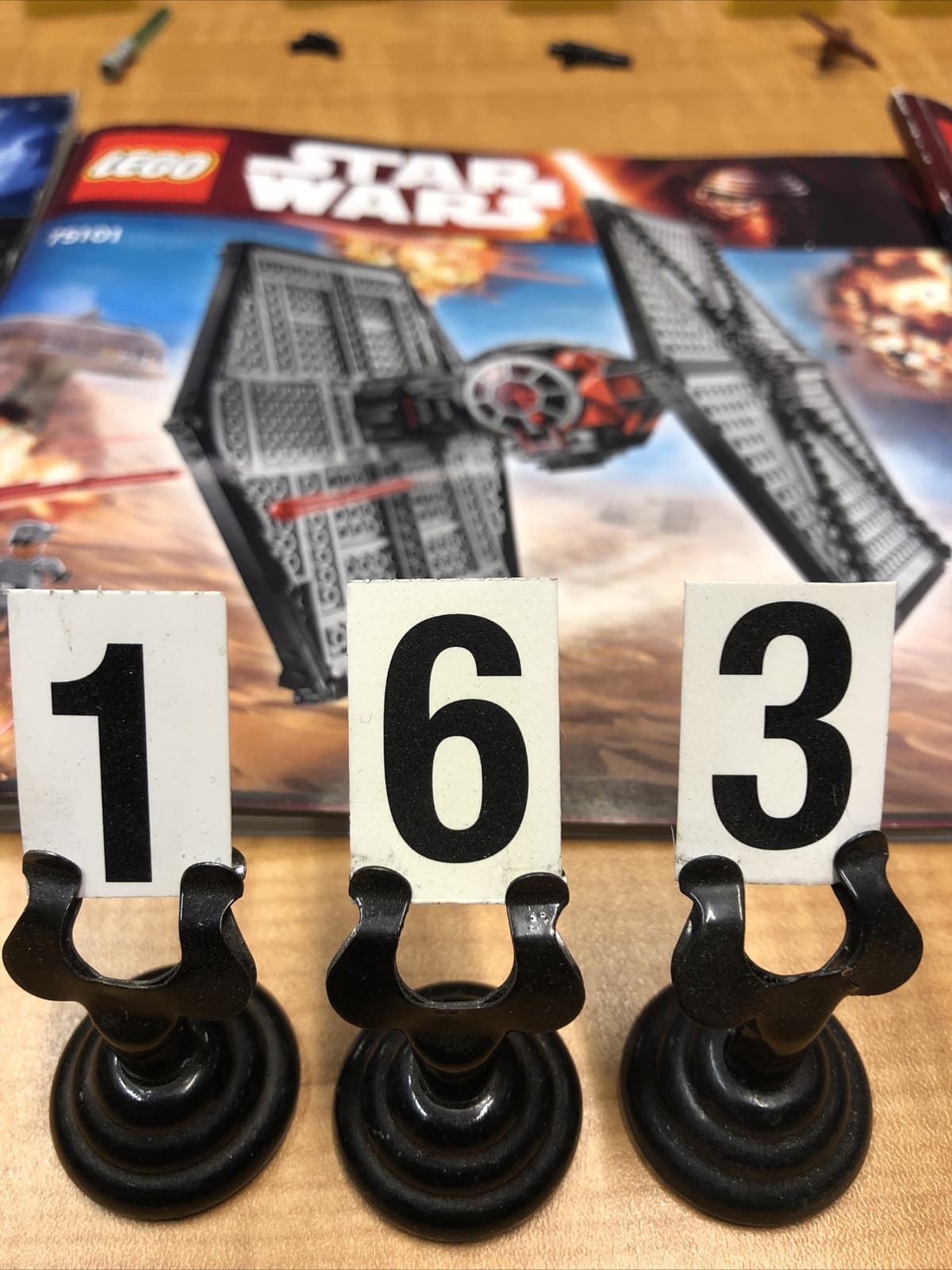 Listing photo for lego star wars 75101,,75147,,8095 lot