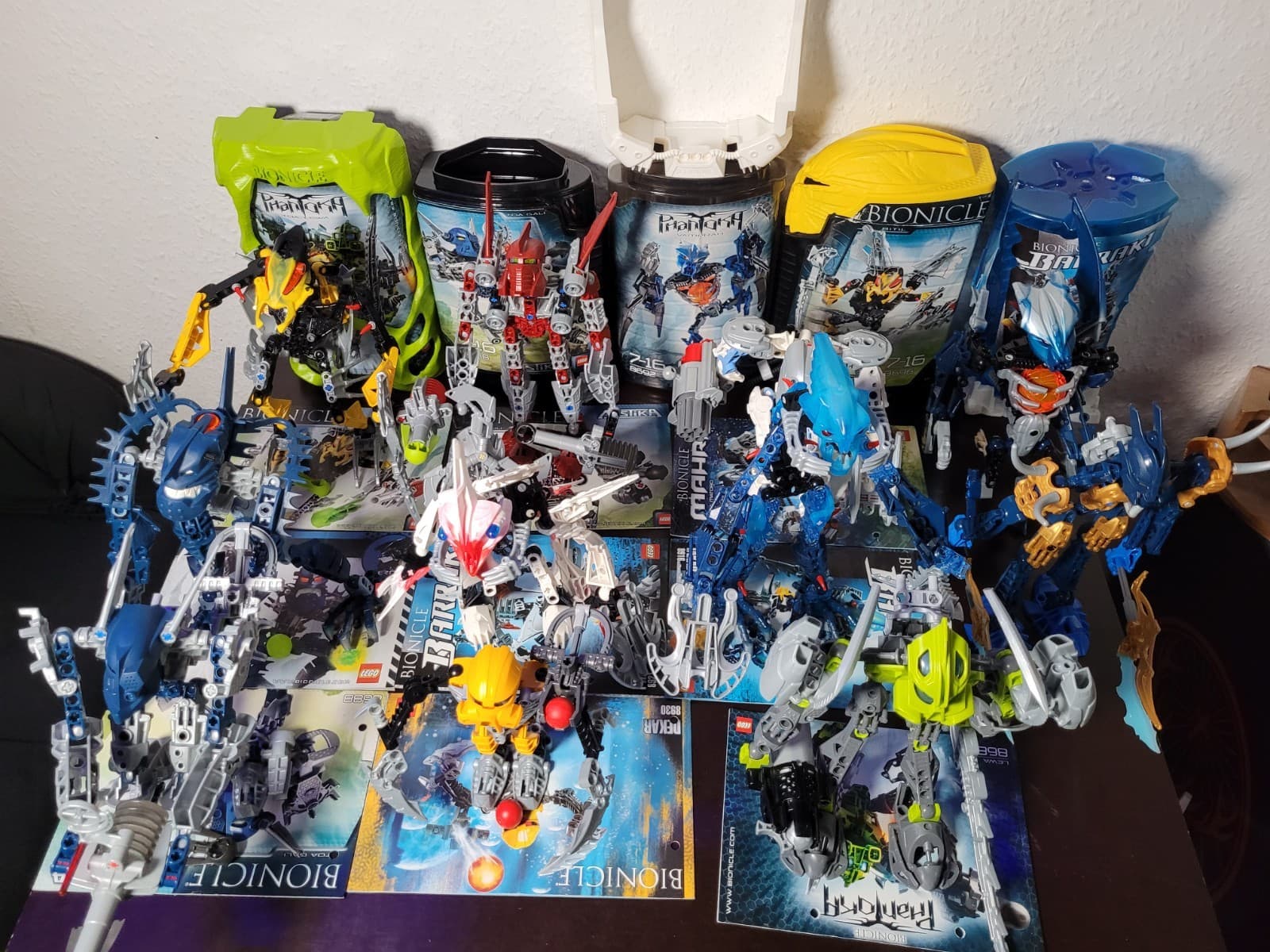 Listing photo for Lego Bionicels bundle / collection consisting of 11 sets