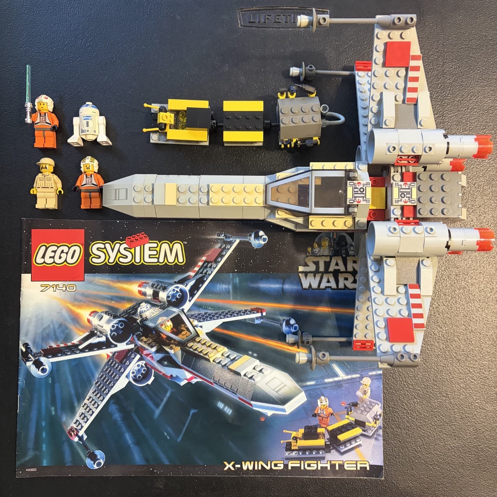 Listing photo for LEGO Star Wars 7140 X-Wing Fighter COMPLETE SET W/ INSTRUCTIONS