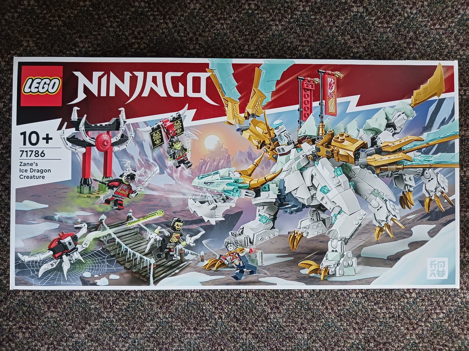 Listing photo for LEGO NINJAGO: Zane's Ice Dragon Creature (71786)
