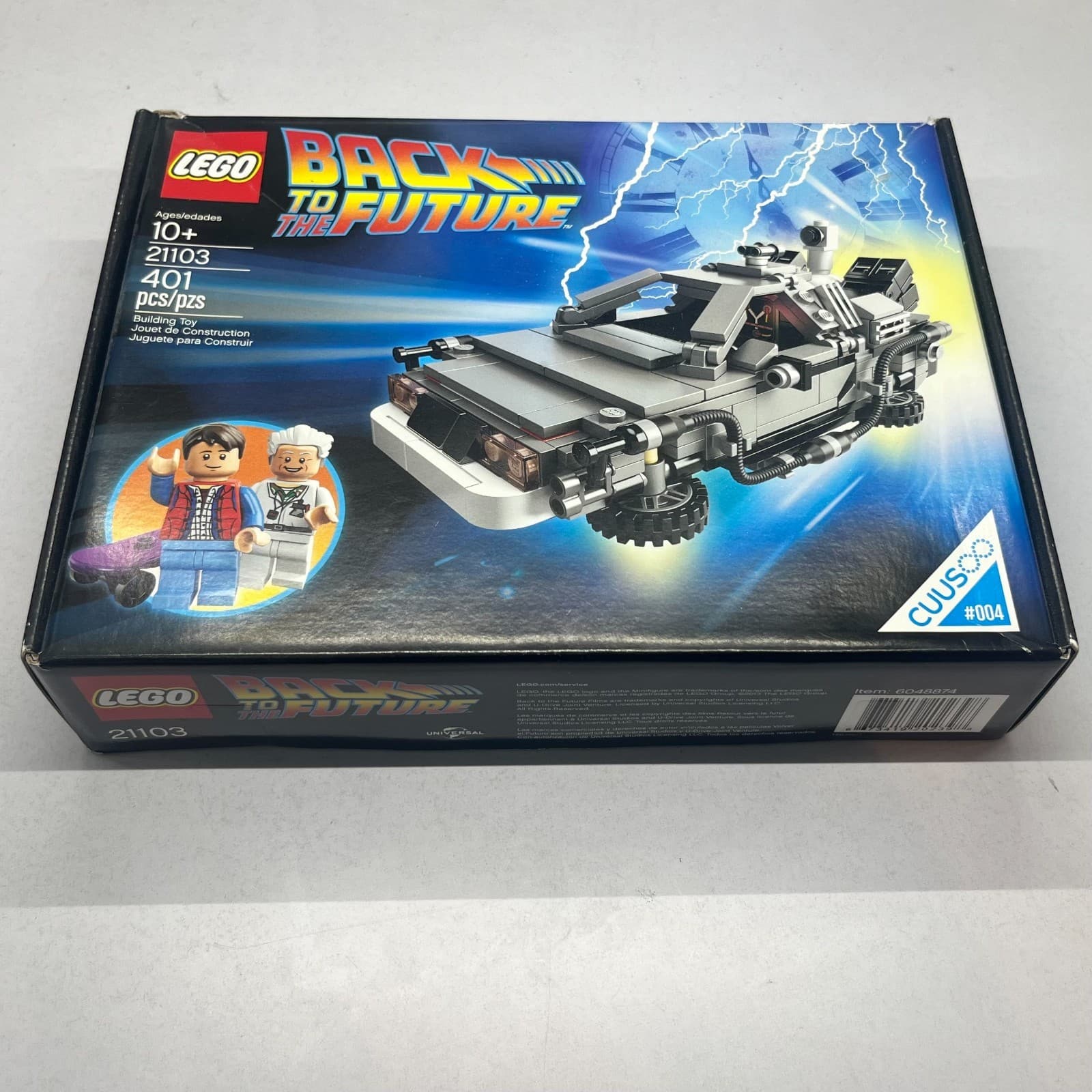 Listing photo for LEGO Back to the Future The DeLorean Time Machine #21103 Sealed Retired Set