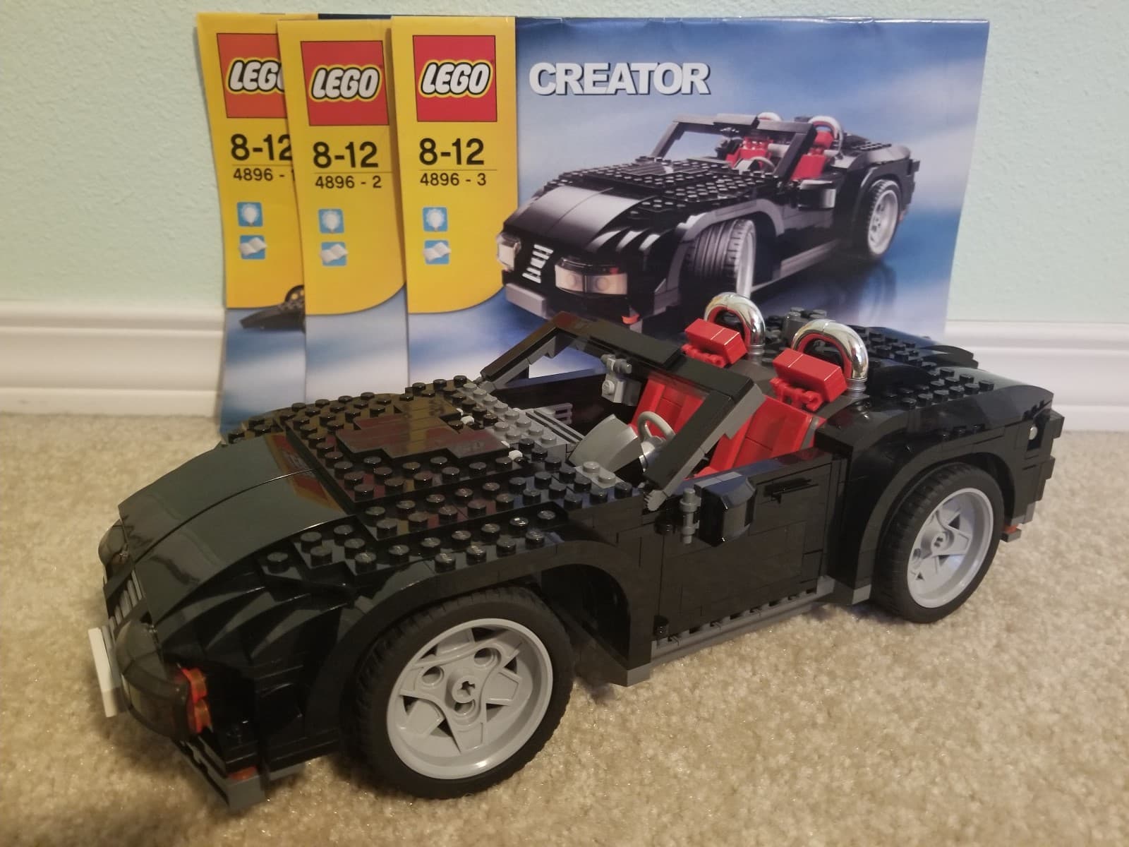 Listing photo for Lego Creator Roaring Roadsters (4896) 100% complete. No box.