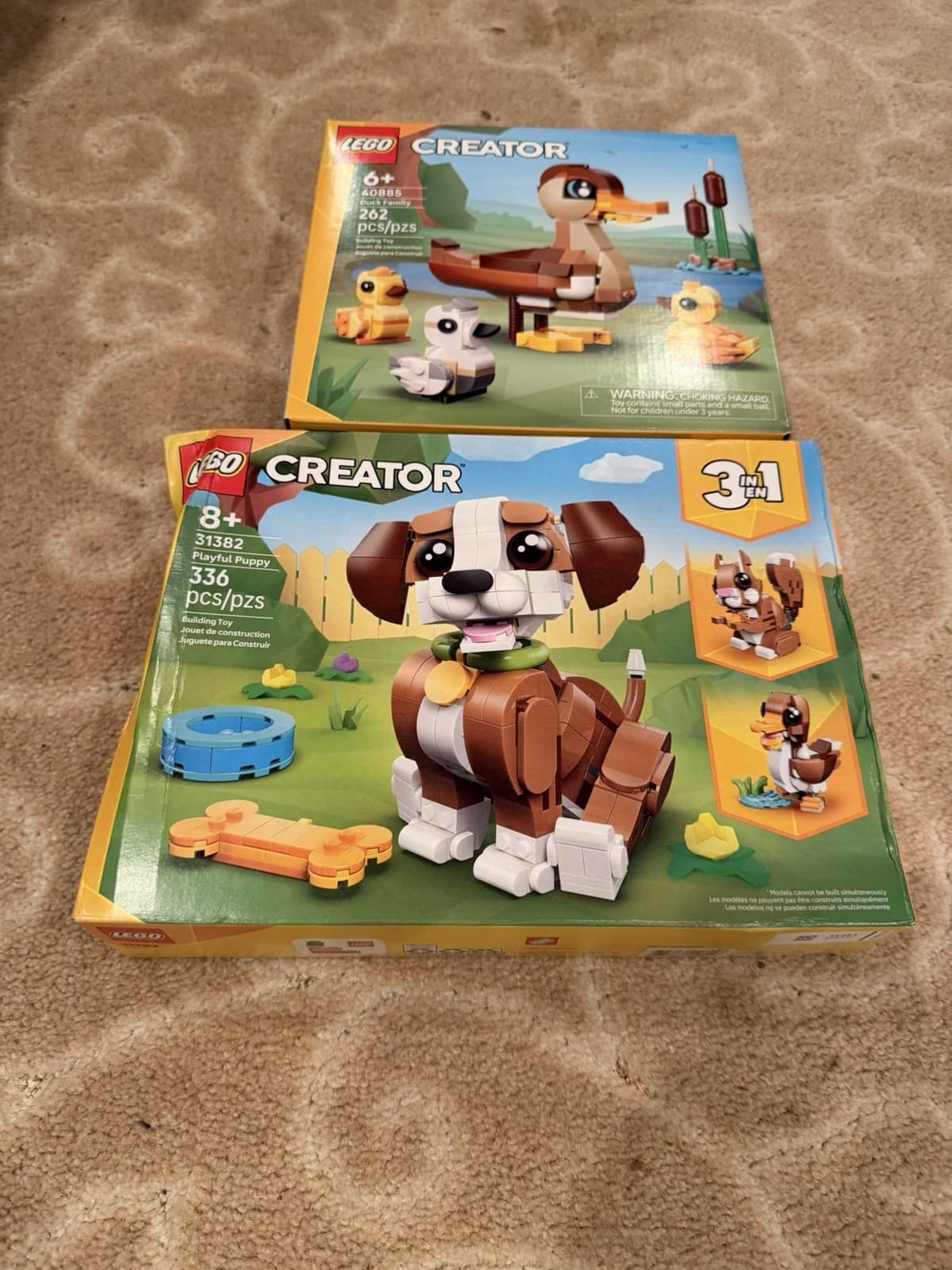 Listing photo for LEGO Creator Duck Family 40885 Building Set 262 Pieces 3-in-1 Ages 6+