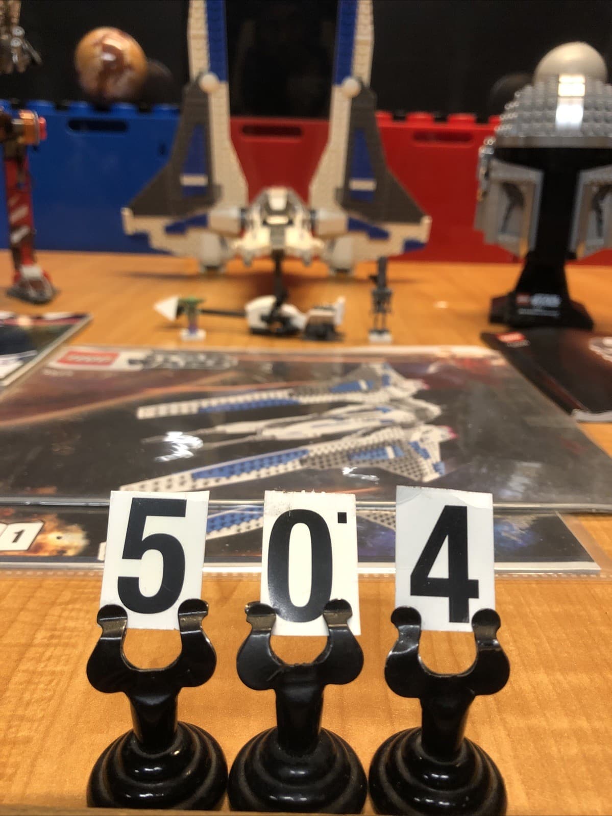 Listing photo for lego star wars, Mandolorian 9525,75328,75254