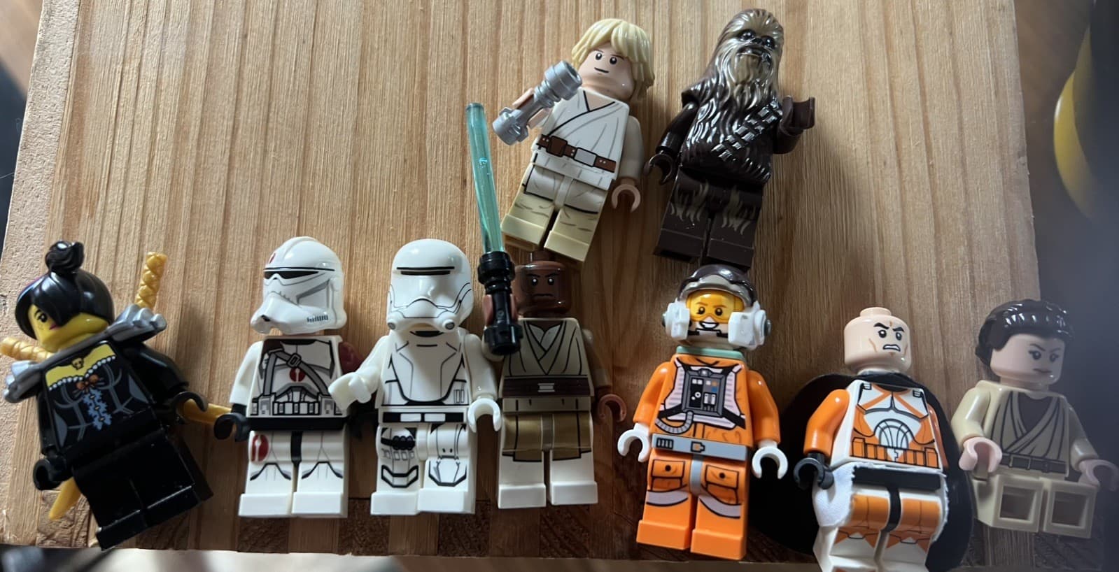 Listing photo for LEGO Lot 9 Star Wars Minifigures