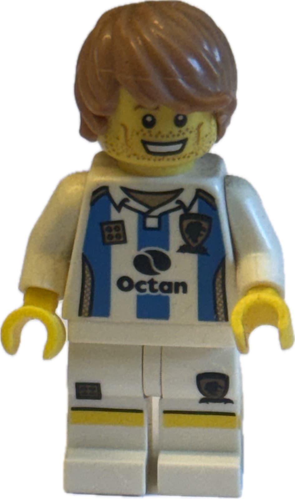 Listing photo for Lego MINIFIG LEGO Soccer Player minifigure Collectible series 4