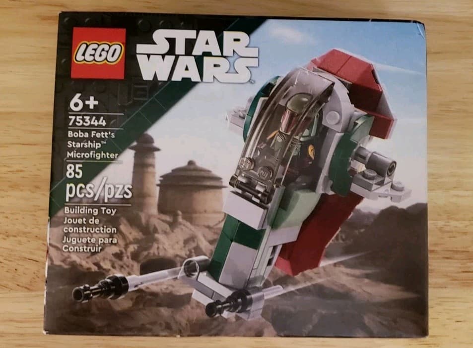 Listing photo for LEGO Star Wars: Boba Fett's Starship Microfighter (75344) Retired Set NIB