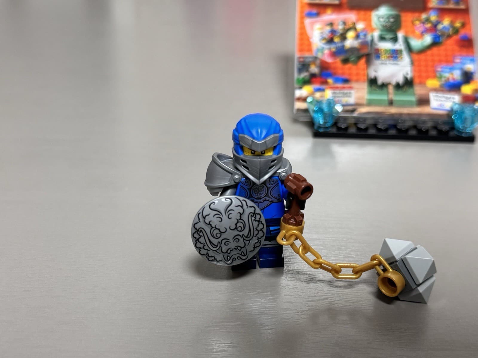 Listing photo for Jay Hero Ninjago Master of the Mountain LEGO Minifigure 71717 71721 Blue Ninja