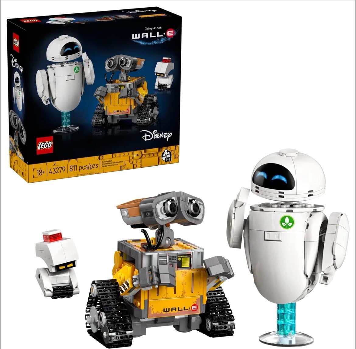 Listing photo for LEGO® Disney Pixar 43279 WALL-E and EVE - Brand New Sealed!