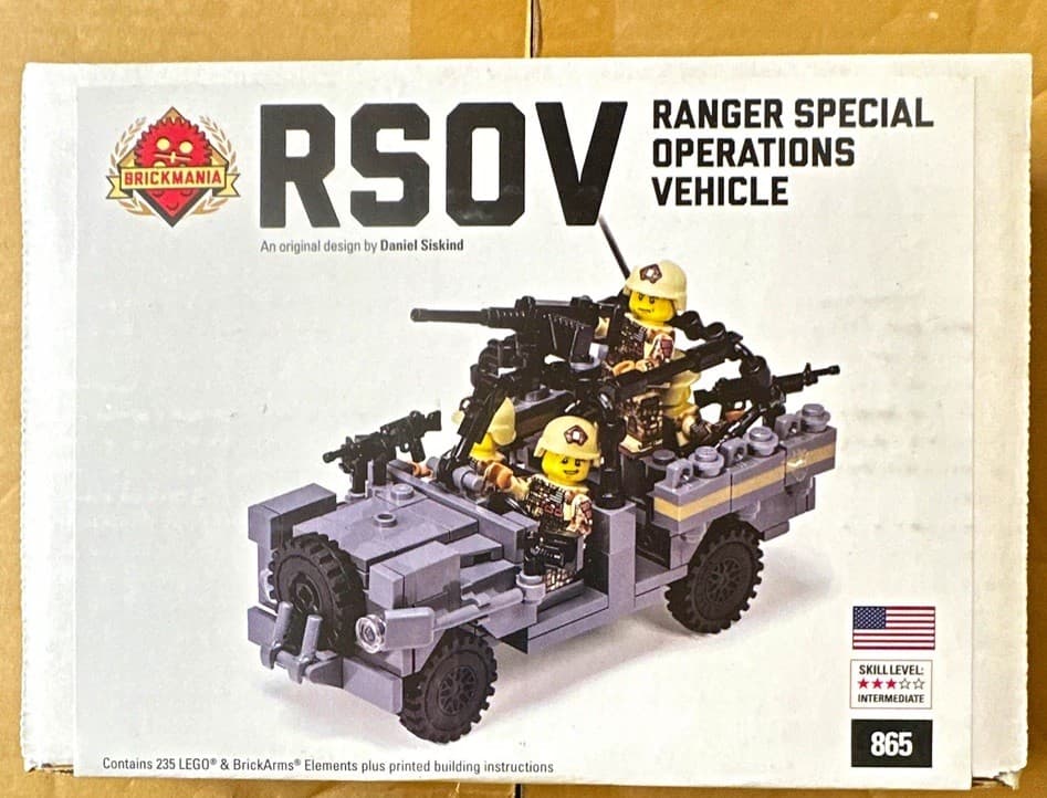 Listing photo for LEGO Brickmania RSOV Ranger Special Operations Vehicle 865 235 Pieces Age 14+