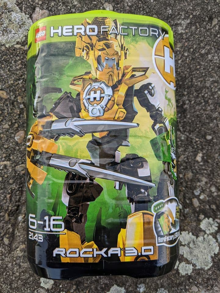 Listing photo for LEGO 2143 Hero Factory ROCKA 3.0 - MISB, VERY RARE, VALUABLE (NEW,UNOPENED)