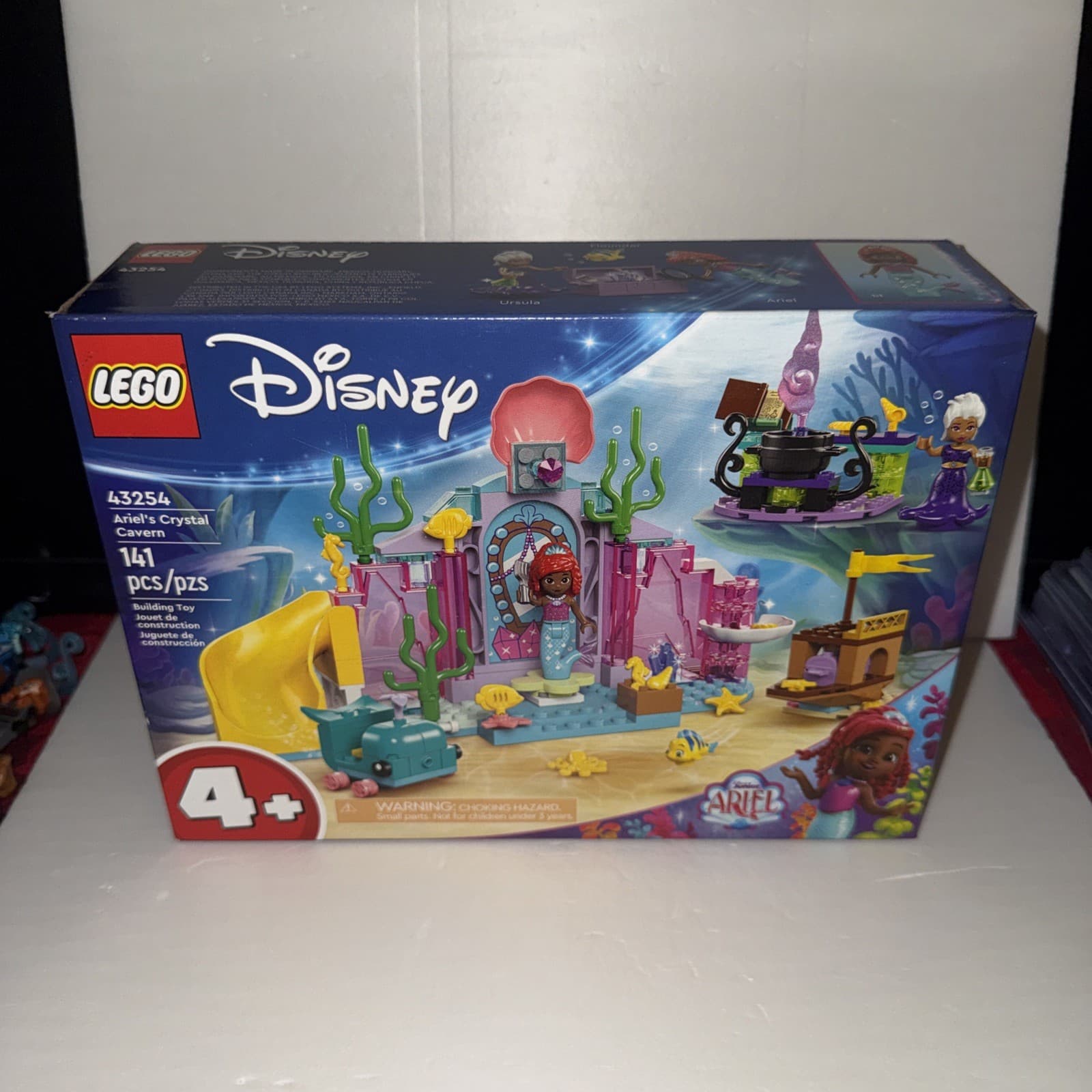 Listing photo for LEGO Disney Princess Ariel’s Crystal Cavern 43254 ~ 141 pcs
