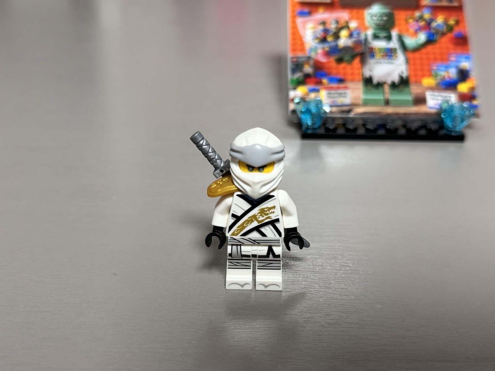 Listing photo for LEGO Ninjago Zane Minifigure Legacy njo494 White Ninja